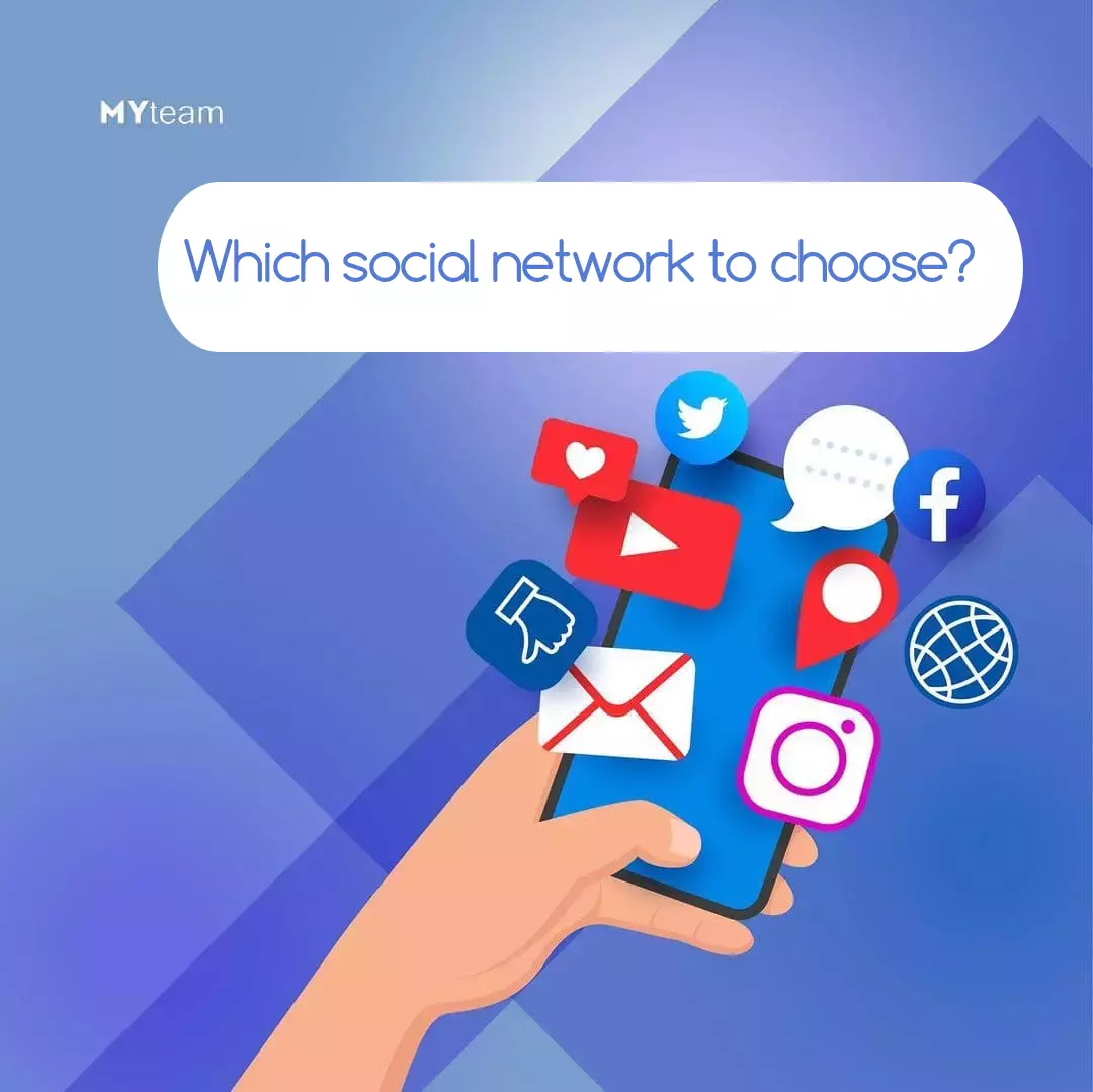 Which social network to choose?