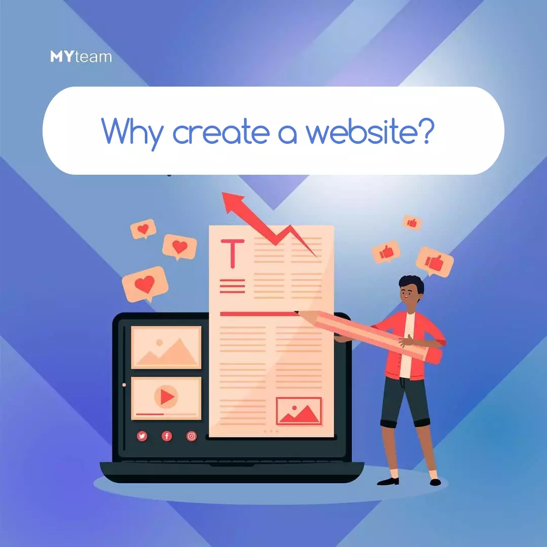 Why create a website?