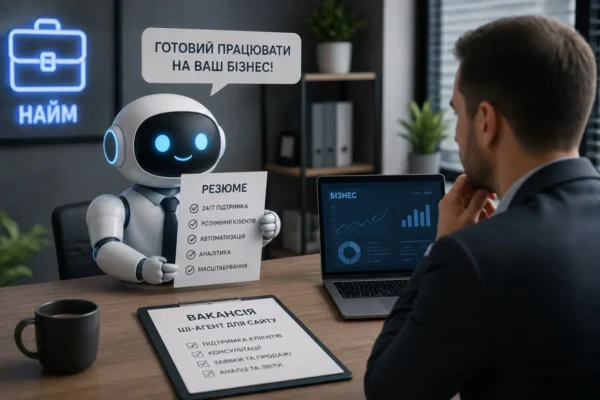ШІ агент працює на бізнес